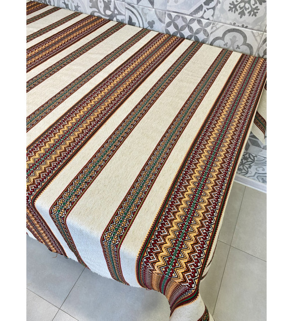 Скатерть вышитая Виолетта 220*150 см