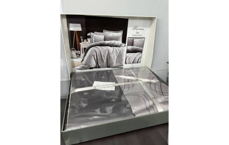 Полуторний комплект First Choice Cotton Satin Rovena Grey