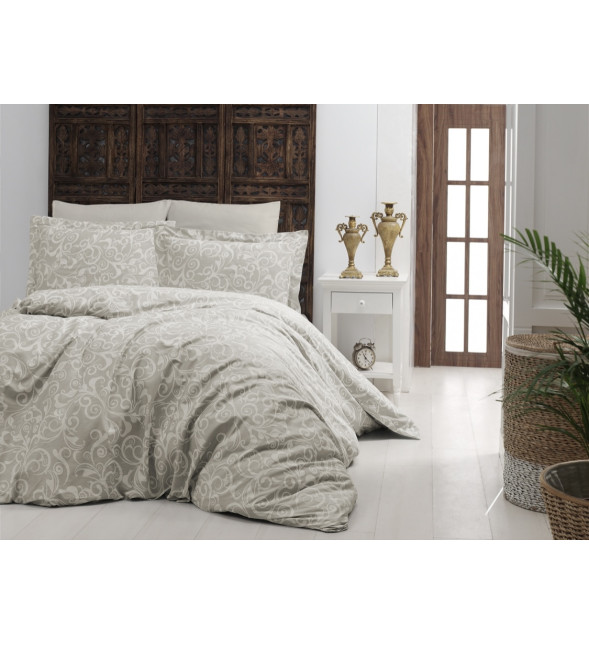 Евро комплект First Choice Cotton Satin Sweta Beige