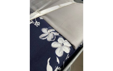 Сімейний комплект First Choice Cotton Satin Arya Navy Blue