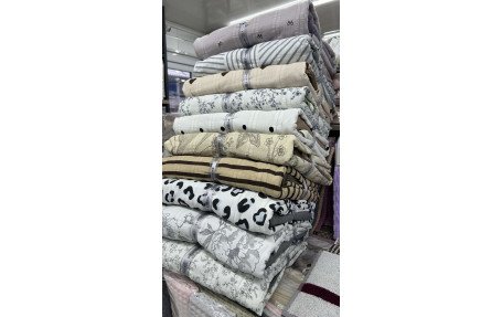 Комплект постільної білизни двоспальної 180*220 см Муслін-жатка