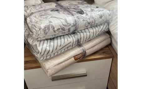 Комплект постільної білизни двоспальної 180*220 см Муслін-жатка