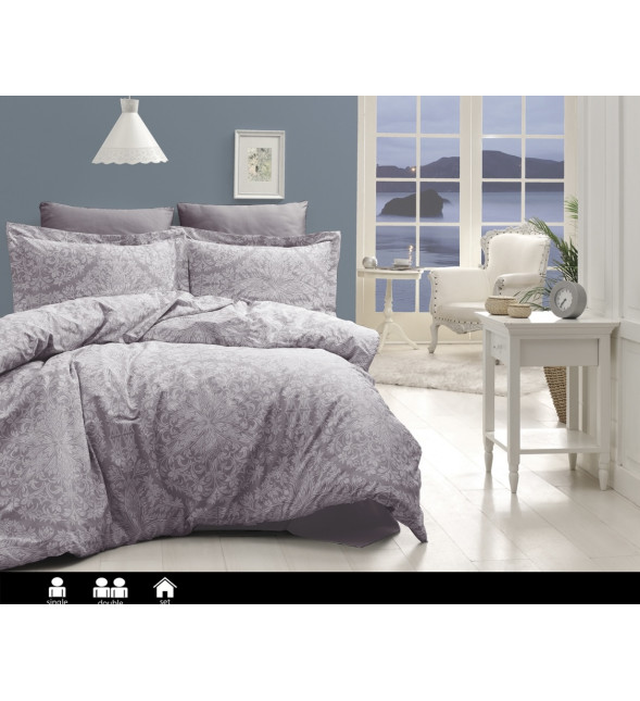 Евро комплект First Choice Cotton Satin Vanessa Lavender