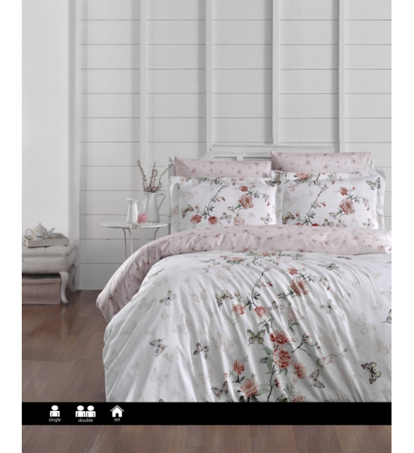 Семейный комплект First Choice Cotton Satin Matilde White