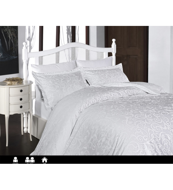 Евро комплект First Choice Cotton Satin Sweta White