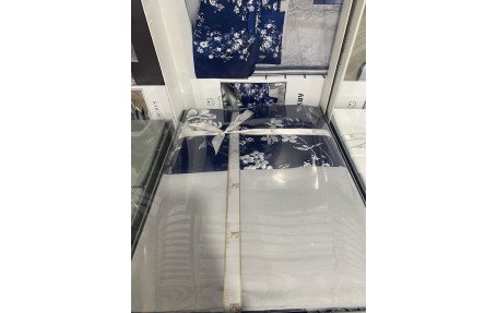 Євро комплект First Choice Cotton Satin Arya Navy Blue
