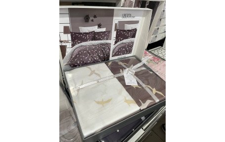 Полуторный комплект First Choice Cotton Satin Liberta Brown