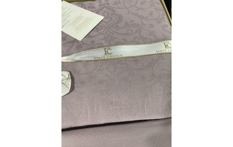 Євро комплект First Choice Jacquard Satin Athena Lilac