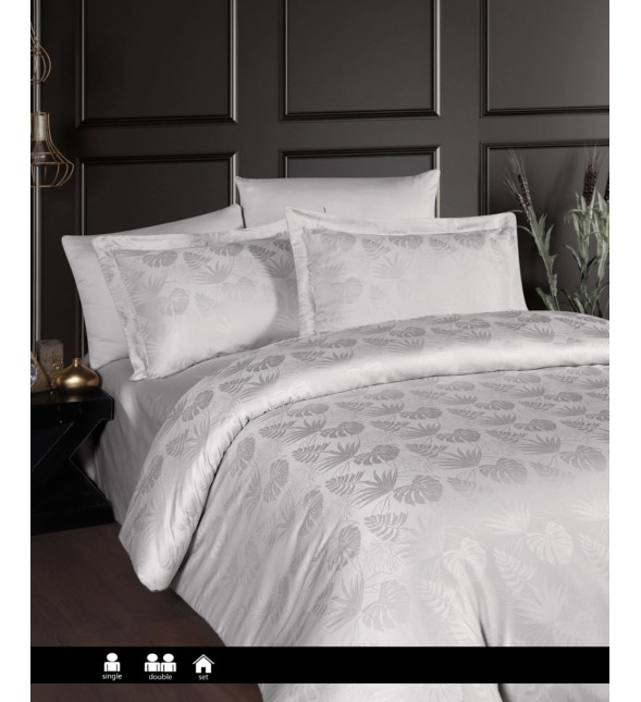 Євро комплект First Choice Jacquard Satin Nichol Raindrops