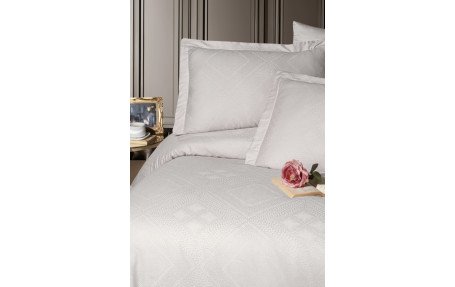 Евро комплект First Choice Jacquard Satin Etnic Beige