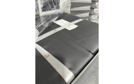 Полуторний комплект First Choice Cotton Satin Snazzy Anthracite